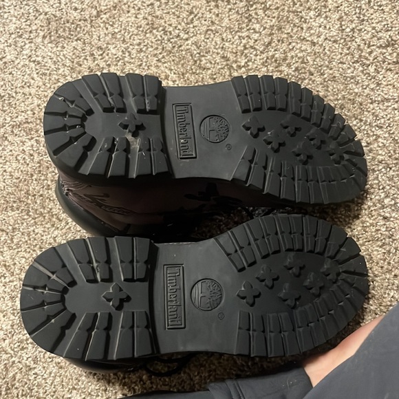 Purple Camo Timberland Boots - Picture 5 of 6